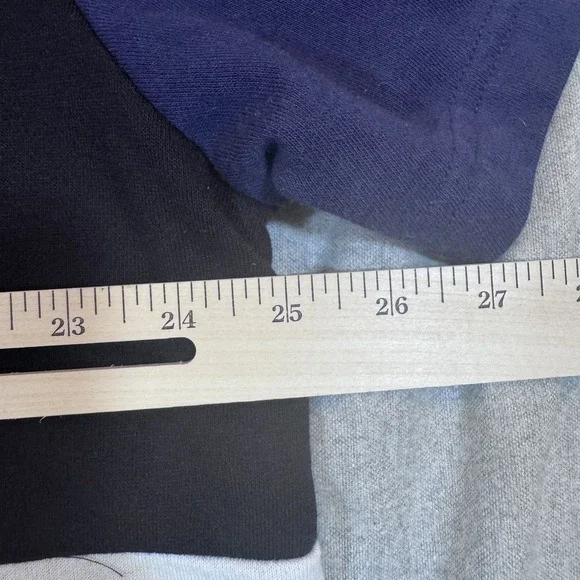 Ideology ID Shirt Mens 2XL Blue/White‎ Colorblock Hoodie Athletic Short Sleeve - Picture 6 of 9